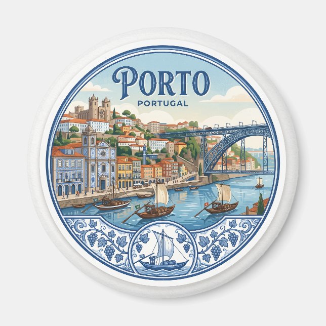 Imán Oporto Portugal (Frente)