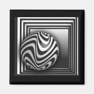 Imán Óptica a través de formas