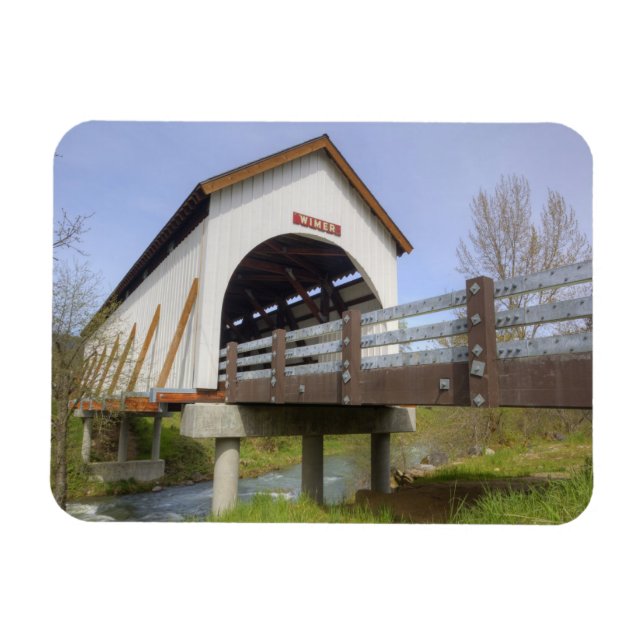 Imán OR, Condado de Jackson, McKee Covered Bridge (Horizontal)