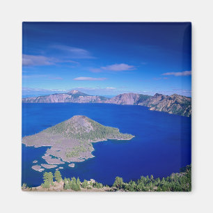 Imán OR, Parque Nacional Crater Lake, Isla Wizard y Crá