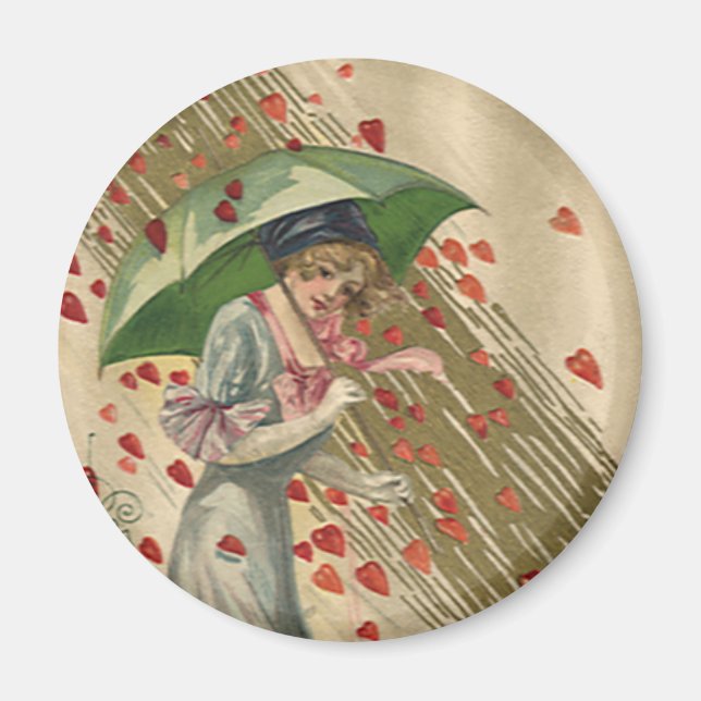 Imán Oración a San Valentín, la vieja dama victoriana (Frente)