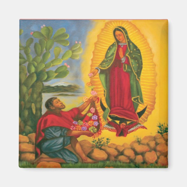 Imán Oración de Guadalupe (Frente)
