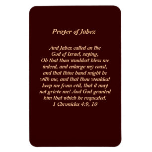 Imán Oración de Jabez Magnet