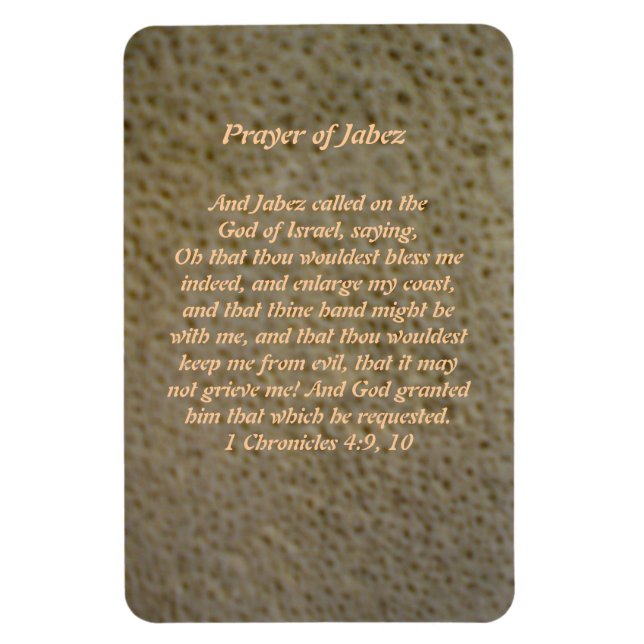 Imán Oración de Jabez Magnet (Vertical)