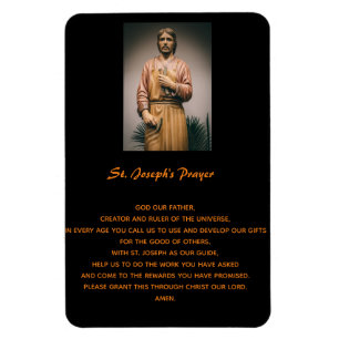 Imán Oración del espíritu de trabajo de San José