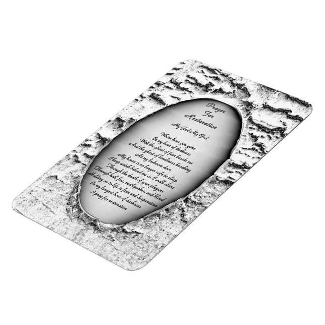 Imán Oración Por La Restauración (Lado Izquierdo)