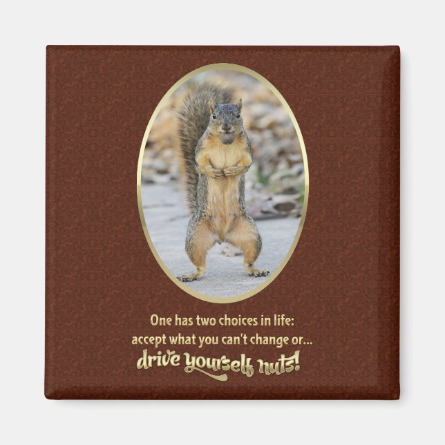 Imán Oración por la serenidad en pocas palabras (Frente)