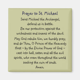 Imán Oración ~ St. Michael