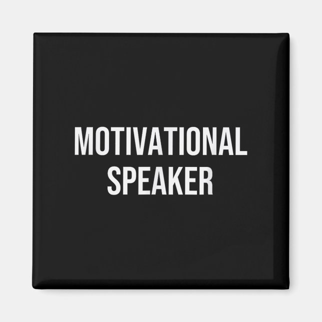 Imán Orador motivacional (Frente)