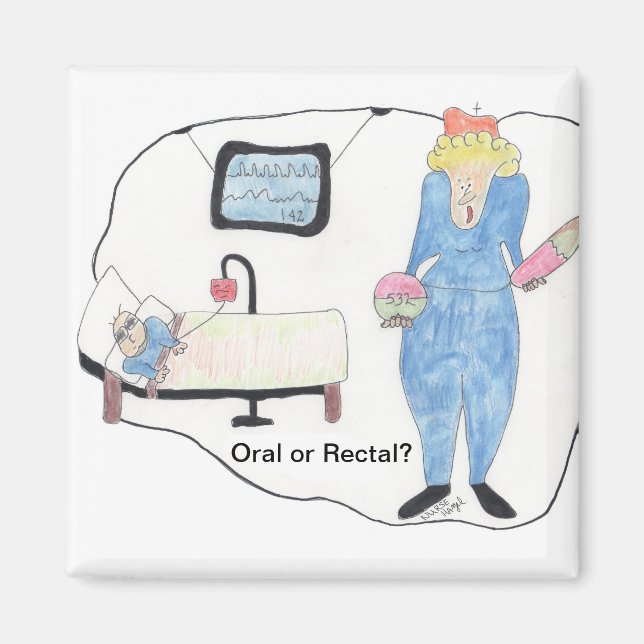 Imán ¿Oral o Rectal? (Frente)