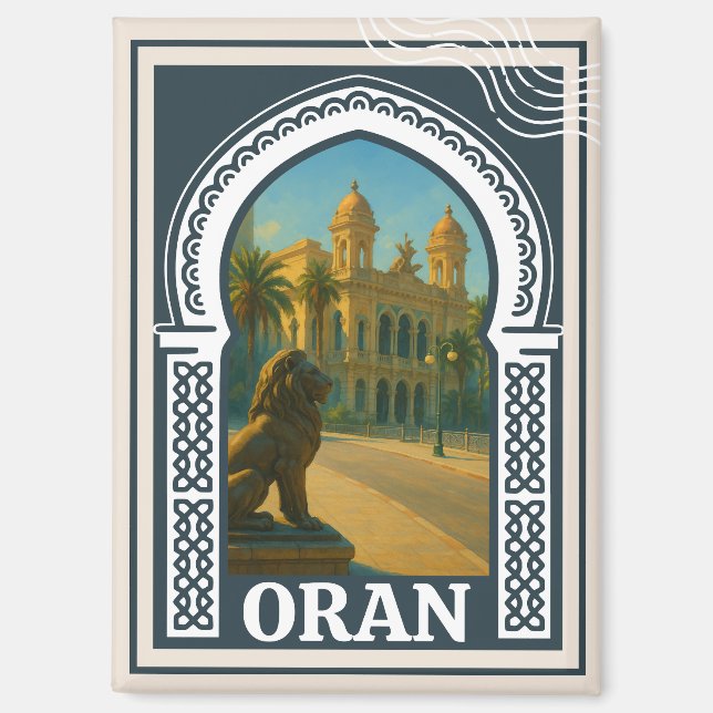Imán oran ma ville natale  (Anverso)