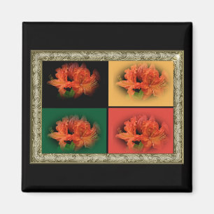 Imán Orange Azaleas