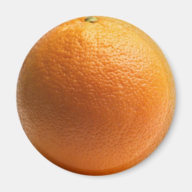 Imán Orange Fruit Refrigerator Magnet (Frente)