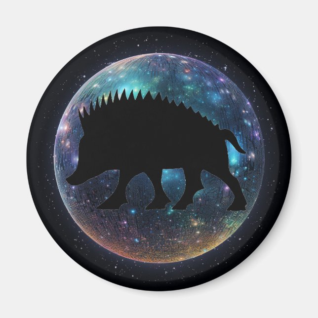 Imán Orb espacial Pictish (Frente)