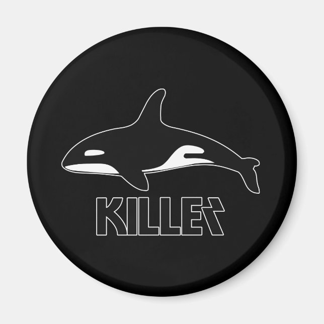 Imán Orca asesina de ballena (Frente)