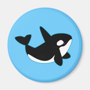 Imán Orca linda (orca)