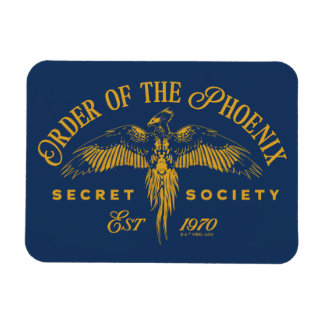 Imán Orden de la Fénix Sociedad Secreta Gráfica