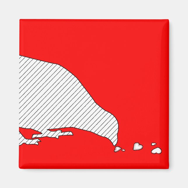 Imán orden de picoteo. (Frente)