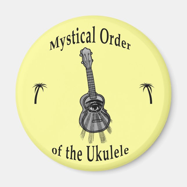 Imán Orden mística del Ukulele (Frente)