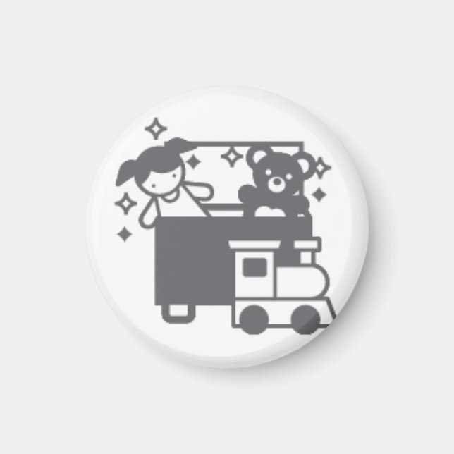 Imán Ordenan actividades Button quehaceres domésticos (Frente)