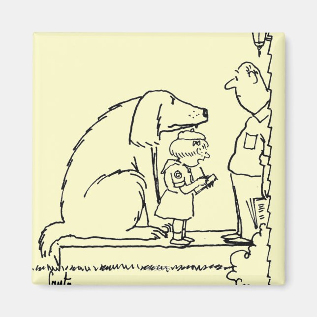 Imán Ordenando cookies (Frente)