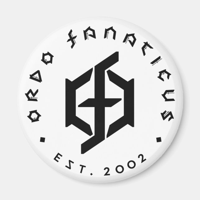 Imán Ordo Fanaticus Round Magnets (Frente)