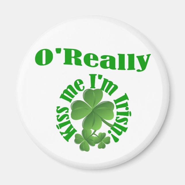 Imán O'Really, apellido irlandés (Frente)
