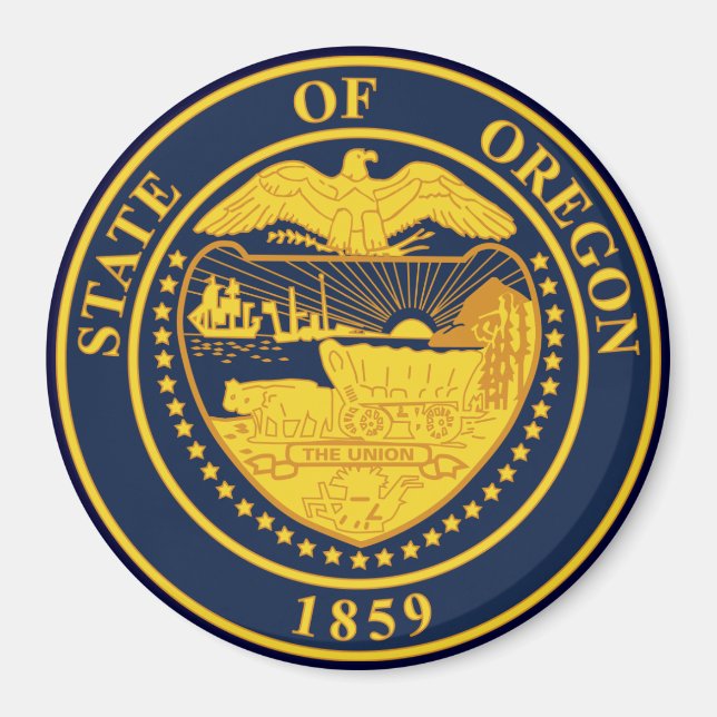 Imán Oregón (Frente)