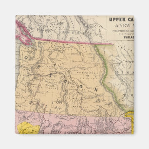 Imán Oregón, Alta California y Nuevo México