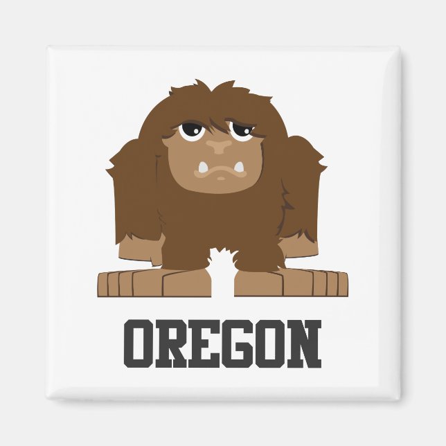 Imán Oregon Bigfoot (Frente)