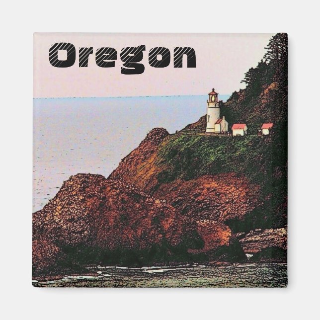 Imán Oregon Coast Magnet (Frente)
