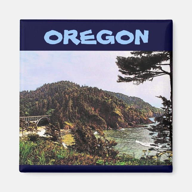 Imán Oregon Coast Magnet (Frente)