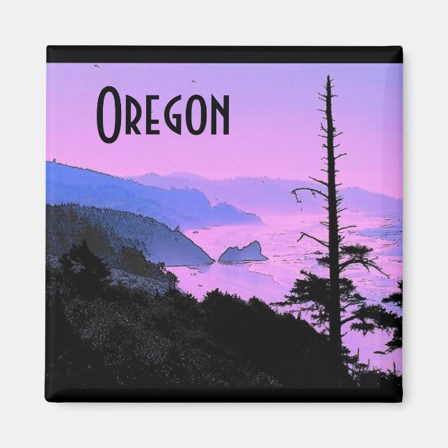 Imán Oregon Coast Magnet (Frente)