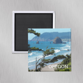 Imán Oregon Coast Scenic Seascape