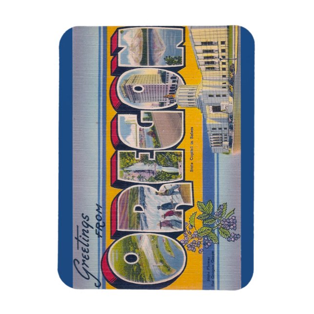 Imán Oregon Magnet (Vertical)