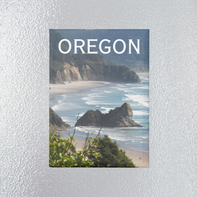 Imán Oregon Scenon Coastline Seascape (In Situ Fridge)