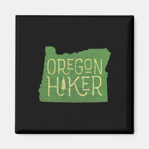 Imán Oregon Senderismo Clic Retro Aventura