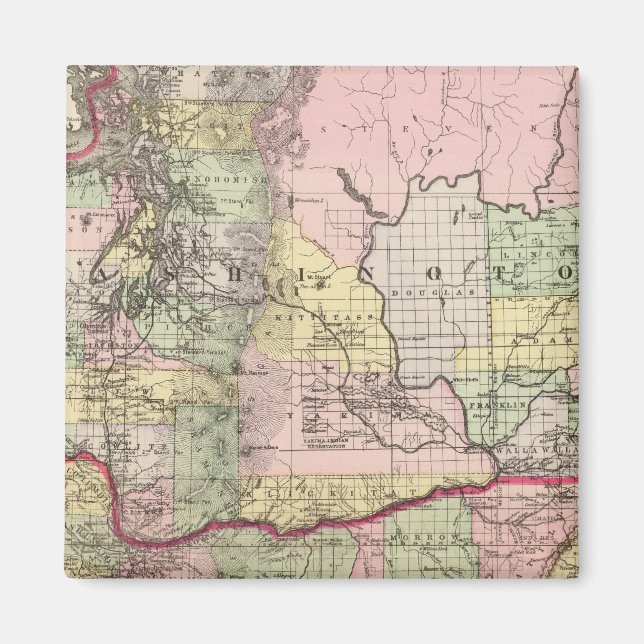 Imán Oregón, Washington (Frente)