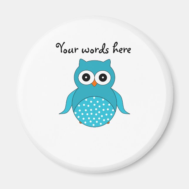 Imán Oreus azul claro (Frente)