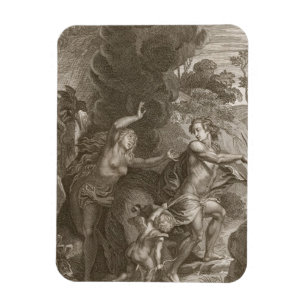 Imán Orfeo, Eurydice principal fuera del infierno, mira