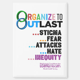 Imán Organize to Outlast Magnet