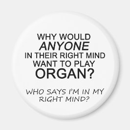 Imán Órgano de la mente derecha