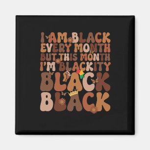 Imán Orgullo africano-americano de orgullo negro histor