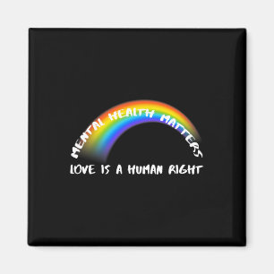 Imán Orgullo arcoiris LGBTQ - El amor es un derecho hum