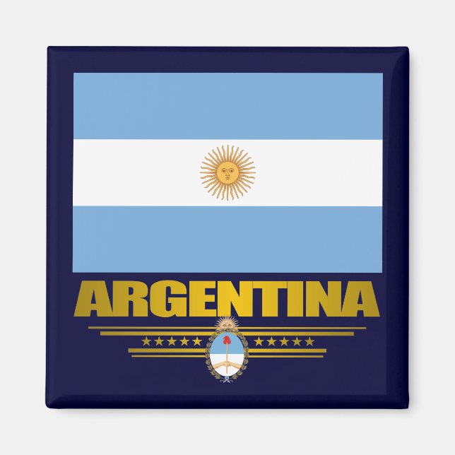 Imán "Orgullo argentino" (Frente)