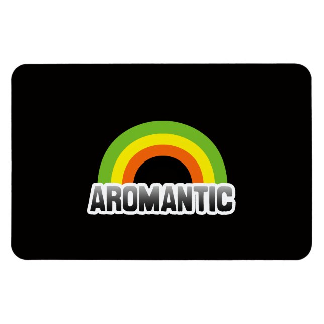 Imán Orgullo Aromántico (Horizontal)