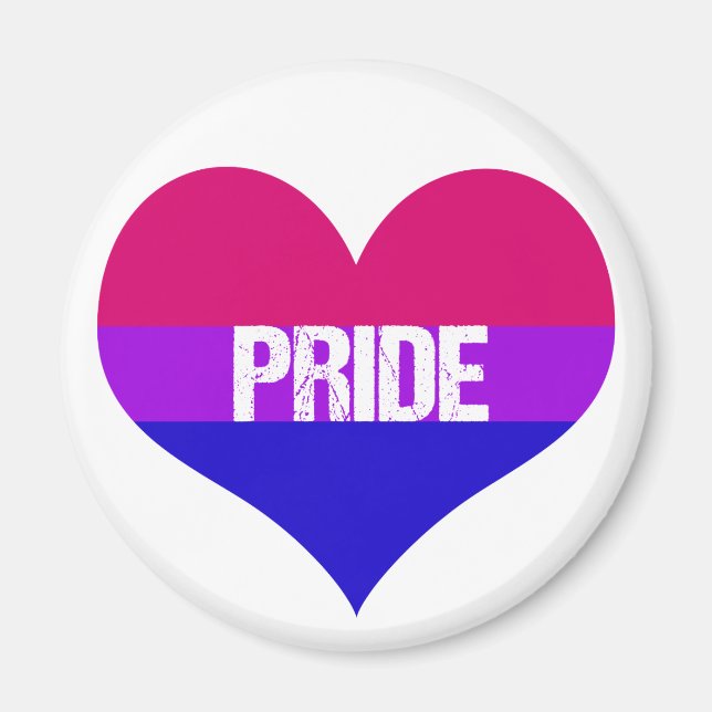 Imán Orgullo bisexual (Frente)