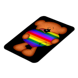 Imán Orgullo Corazón Teddy Oso