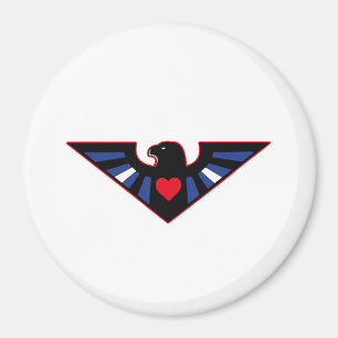 Imán Orgullo de Águila de Cuero