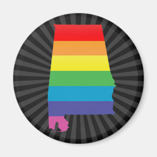 Imán orgullo de alabama.